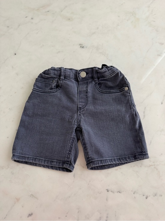 Zara Other - Zara Kids Shorts - Dark Gray Pull-On Denim Shorts 2-3 Years